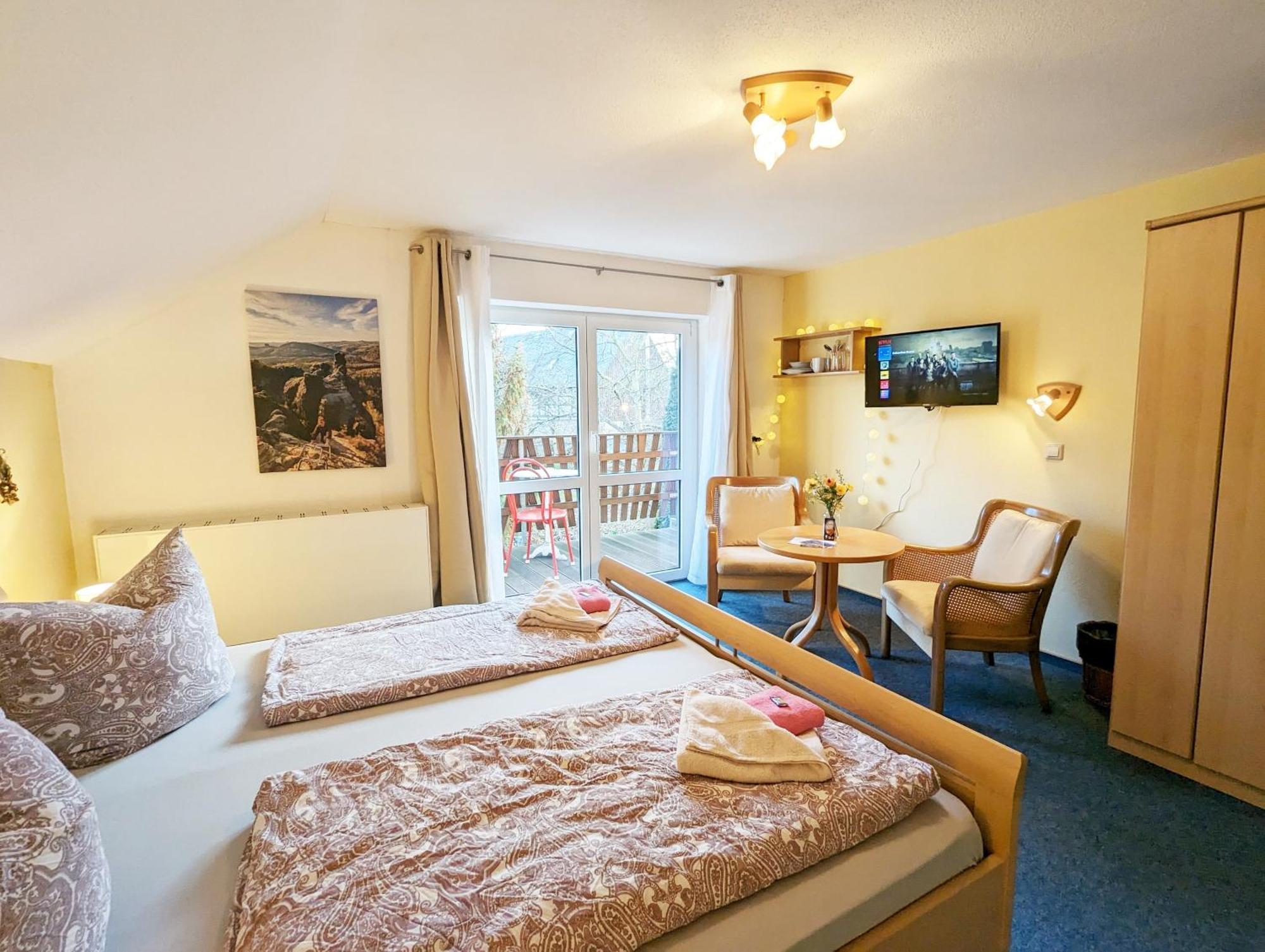 Apartamento L9 - Urlaubsmagie - Balkon & Direkt Am Wanderweg Sebnitz Exterior foto